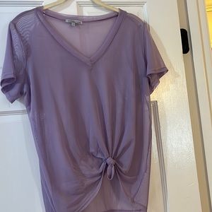 Charlotte Russe mesh blouse. Size small
